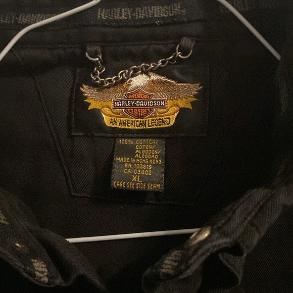 Men’s Harley Davidson Shirt XL - Picture 3 of 4